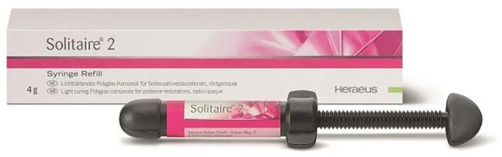 Kulzer Solitaire 2 Dental Composite Syringe Refill 4gm