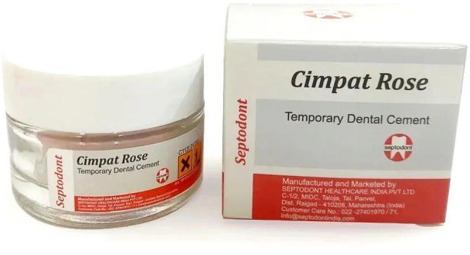 Septodont Cimpat Rose Temporary Dental Cement (36gm Jar)