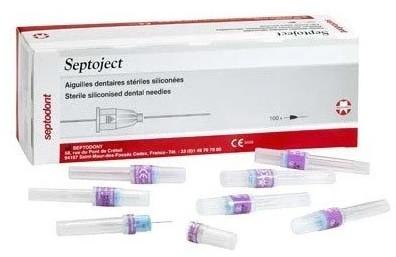 Septodont Septoject Needles for Cartridge / Sterile Dental Needles