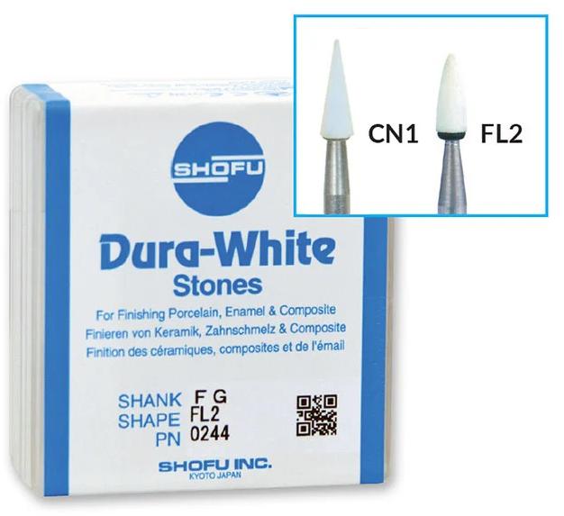 Shofu Dura White Stones ( Dental Finishing & Polishing Material)