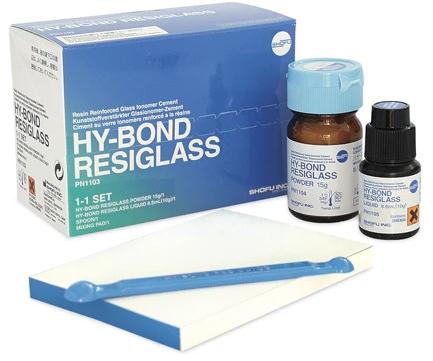 Shofu Hy-Bond Resiglass Glass Ionomer Dental Luting Cement-GIC