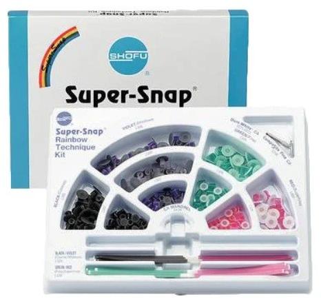 Shofu Super-Snap Rainbow Kit - Finishing & Polishing Composite Restorative Kit