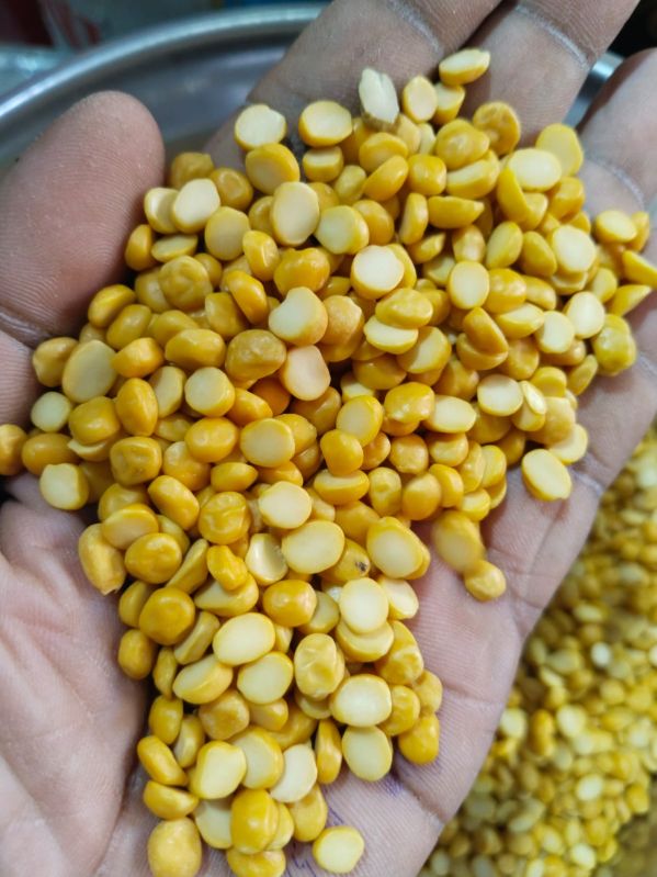 Yellow Organic chana dal, for Cooking, Spices, Food Medicine, Speciality : dry