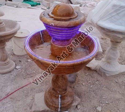 Non Polished Marble Indoor Fountain, for Amusement Park, Garden, Outdoor, Public Attraction Places