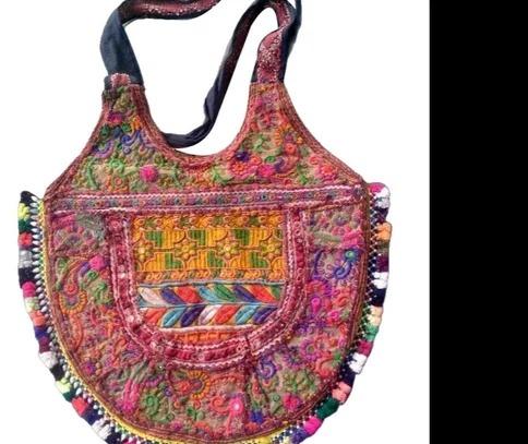 Handmade Embroidered Banjara Bag, Technics : Embroidery Work