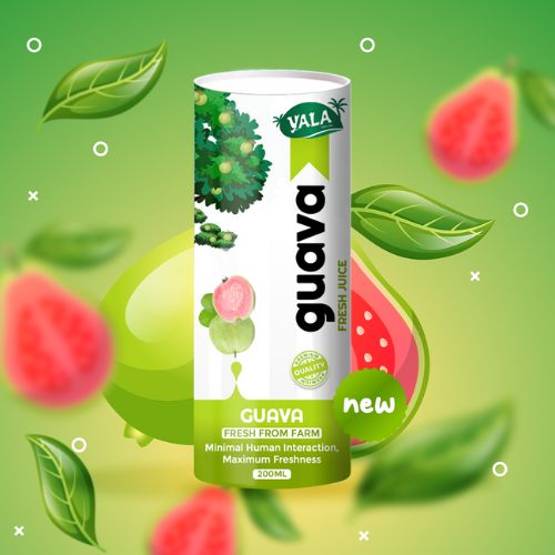 Yala Fresh Guava Juice, Packaging Type : Paper Can