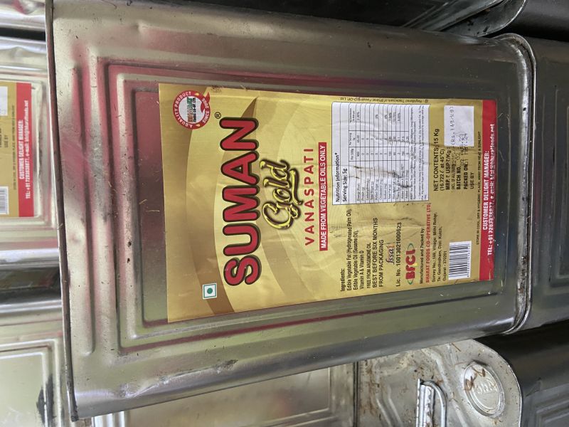 Yellow Suman 15 kg Vanaspati Ghee, Shelf Life 68 months at Rs 1,800