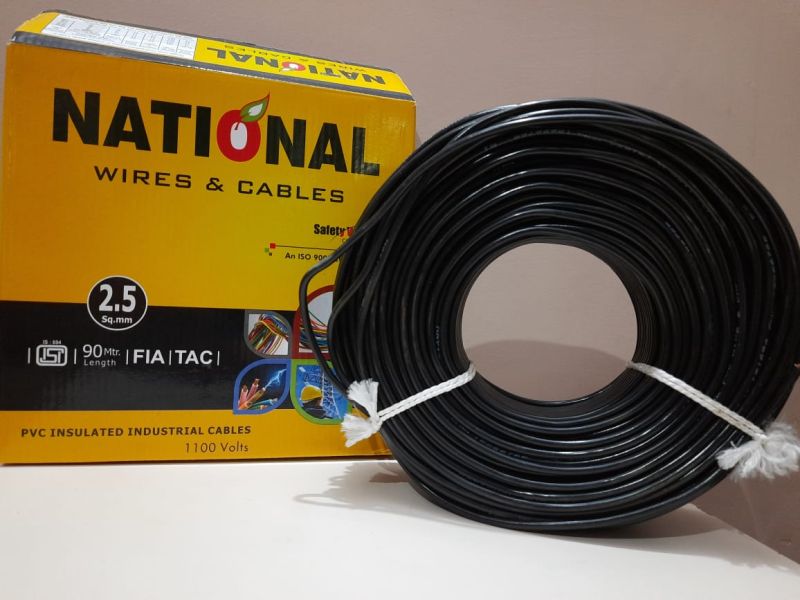 White National Copper 2.5mm 3 Core Cables