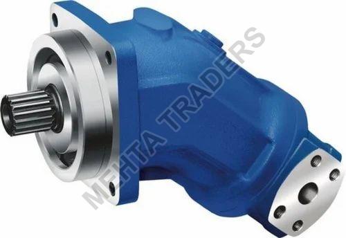 Blue Semi Automatic Cast Iron Hydraulic Bent Axis Pump, for Industrial Use