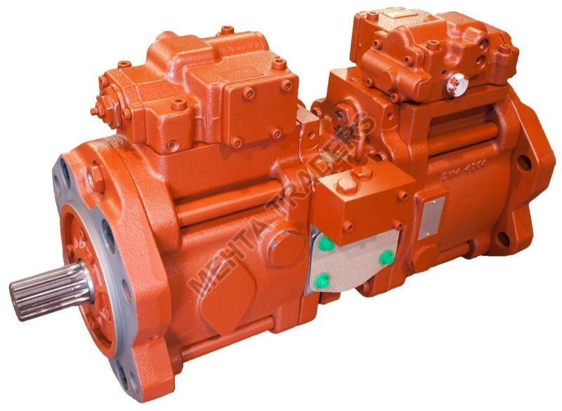 Red Automatic Kawasaki Hydraulic Pump, For Industrial Use, Pressure : High Pressure