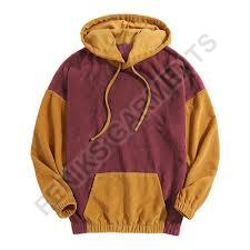 Mens Polyester Hoodies, Technics : Machine Made