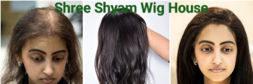 Black Natural Human Hair Wig, For Parlour, Personal, Style : Straight