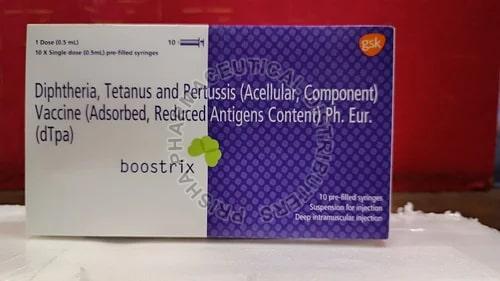 Boostrix Vaccine, Composition : Diphtheria Tetanus Pertussis