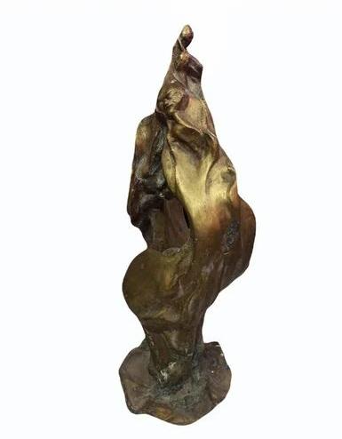 Brown Golden Bronze Mother Child Composition Statue, for Interior Decor, Packaging Type : Carton Box
