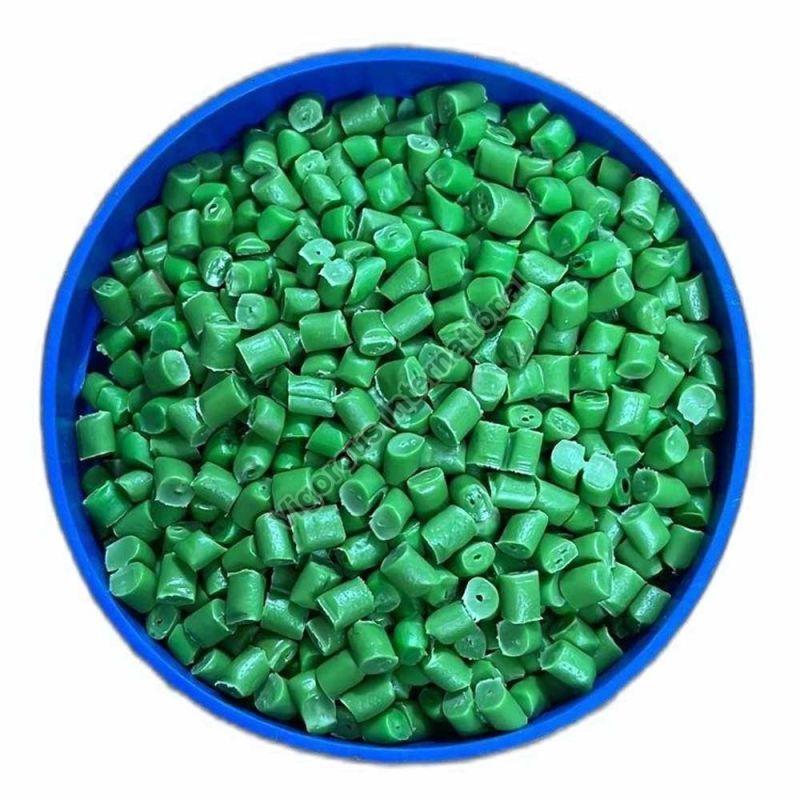 Green Plastic Granules, for Injection Moulding