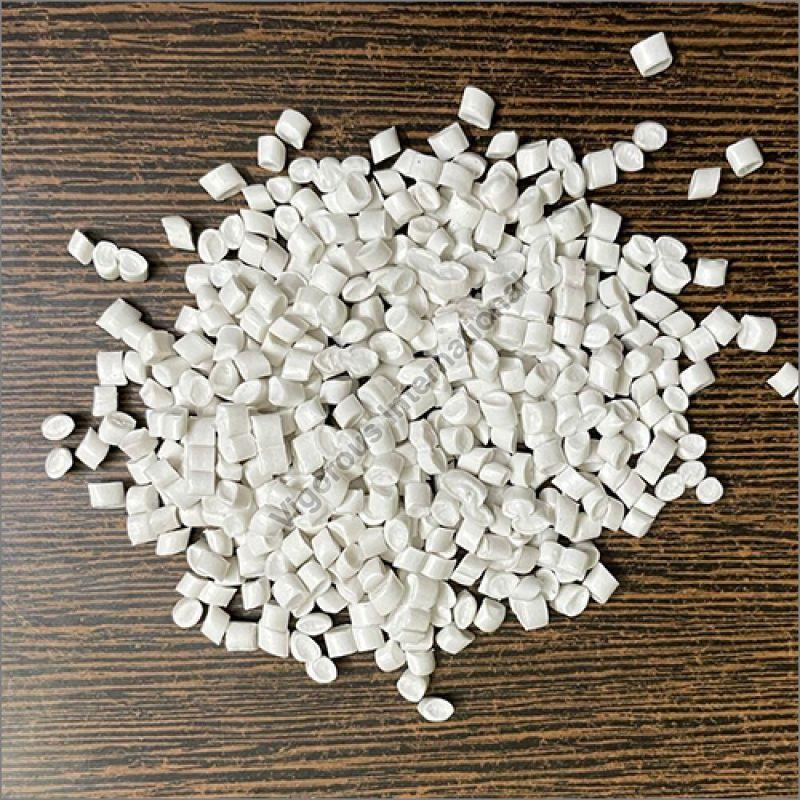 Reprocessed Milky White Plastic Granules, for Injection Moulding