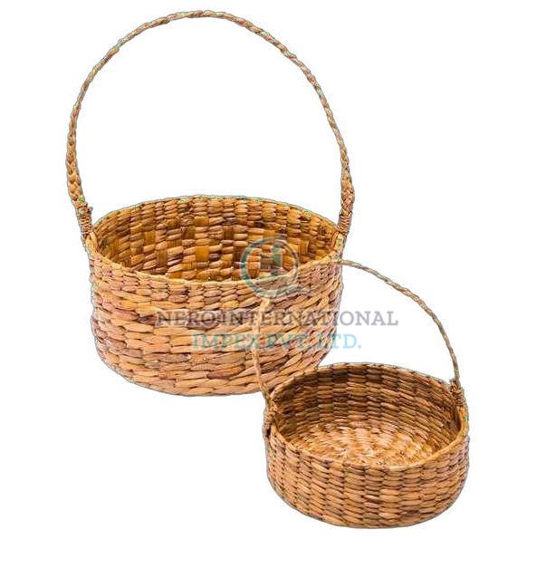 Bamboo Essential Basket, Feature : Easy To Carry, Superior Finish