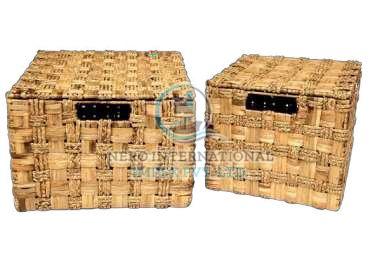 Bamboo Utility Basket with Lid, Feature : Easy To Carry, Eco Friendly, Superior Finish