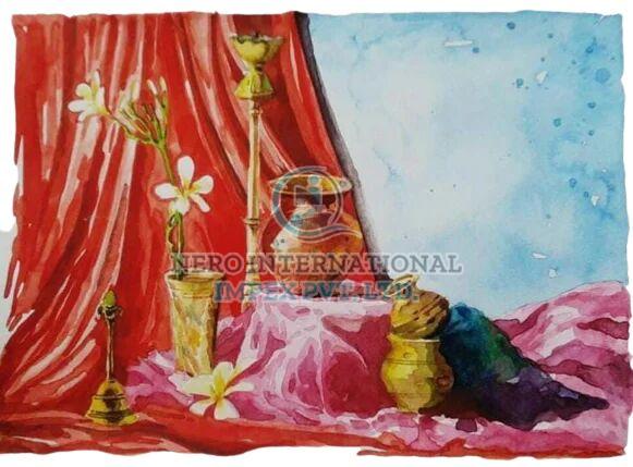 Canvas Vibrant Wall Painting, Frame Type : Rolled
