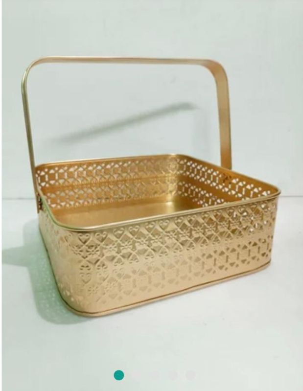 Brass Pooja Basket