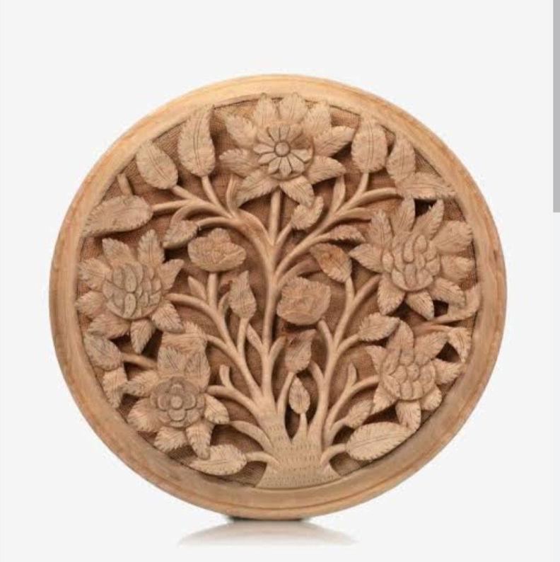 Wooden Carved Wall Decor Hanging