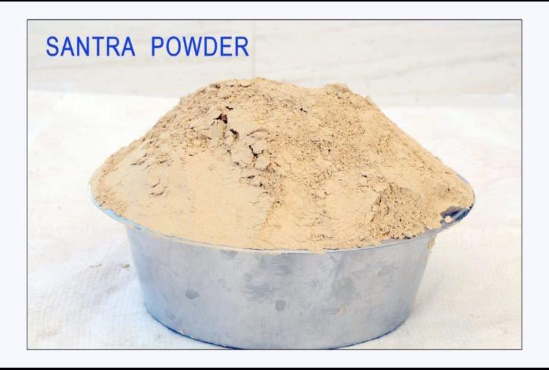 Light Brown Natural Orange Powder