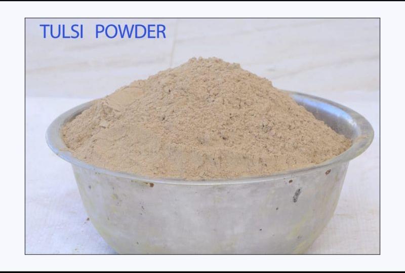 Brown Organic Tulsi Powder