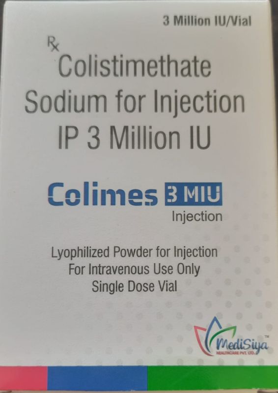 Medisiya Injection Colimes 3miu, For Pharmaceuticals, Hospital