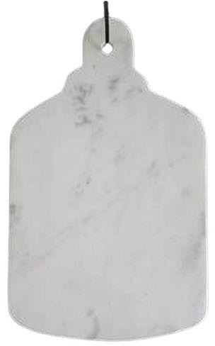 15x9 Inch White Marble Cheese Board