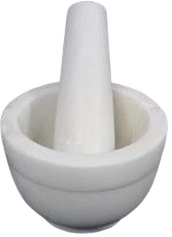 2x3 Inch White Marble Mortar & Pestle