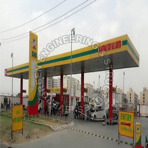 Rectangular Gail Gas Fuel Pump Canopy, Feature : Strong Structure