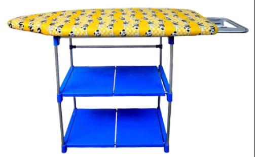 Multicolor Rectangular Ironing Board Rack Table, Feature : Durable, High Quality