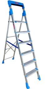 Prakaram 6 Step Portable Ladder, For Construction, Home, Industrial, Feature : Durable, Fine Finishing
