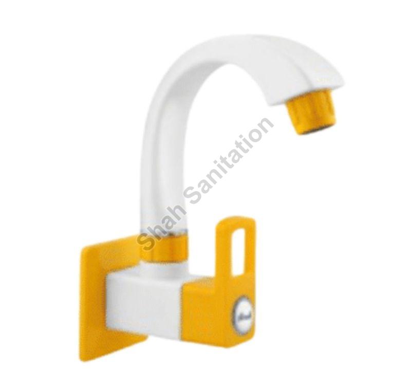 Cubix Collection PTMT Sink Cock Tap, for Bathroom, Feature : Easy To Use, High Quality Material