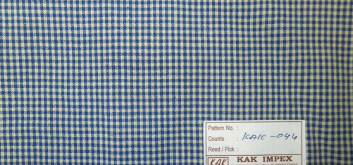 Flying Cotton Check Fabric