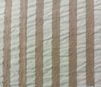 Poly Cotton Seersucker Stripe Fabric