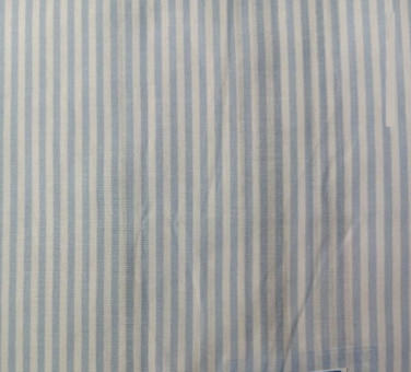 Poly Cotton Striped Fabric