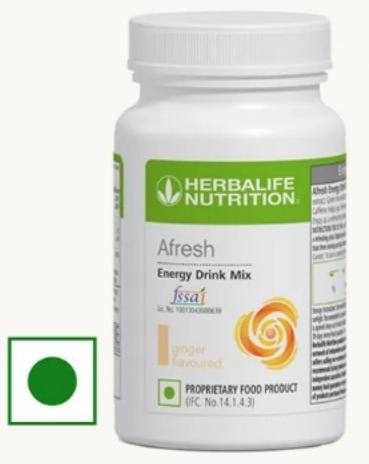 Herbalife Ginger Afresh Energy Drink Mix, Packaging Type : Plastic Bottle