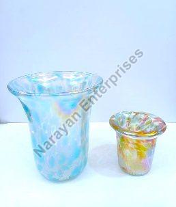Colourful Candle Glass Jar, Packaging Type : Box