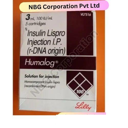 Humalog Injection, Packaging Size : 100 ml