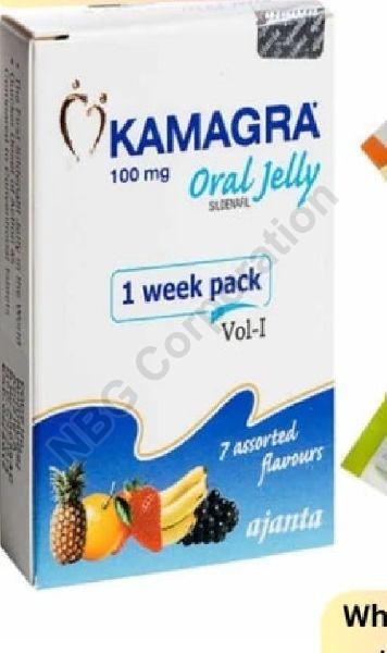 Kamagra Oral Jelly, for Erectile Dysfunction