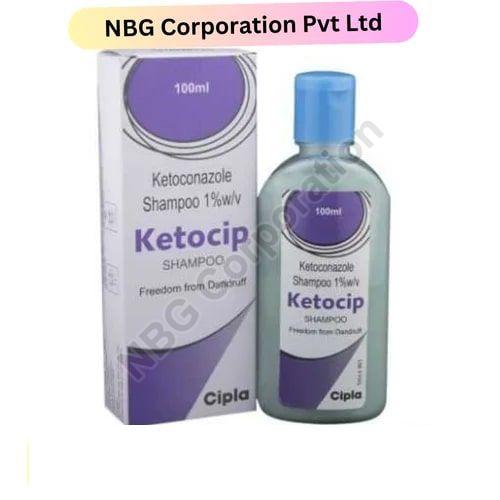Liquid Ketocip Shampoo, for Hair Care, Packaging Size : 100ml
