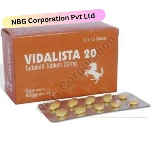 Vidalista 20 Tablets, Composition : Tadalafil