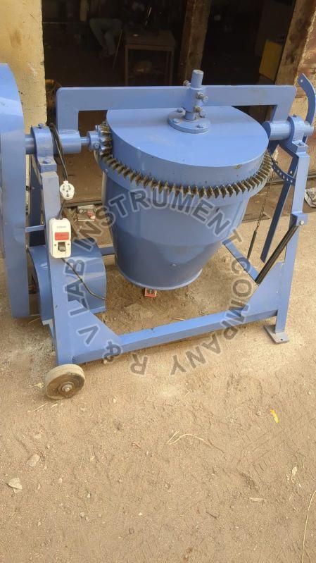 Automatic Laboratory Concrete Mixers, For Industrial, Color : Blue