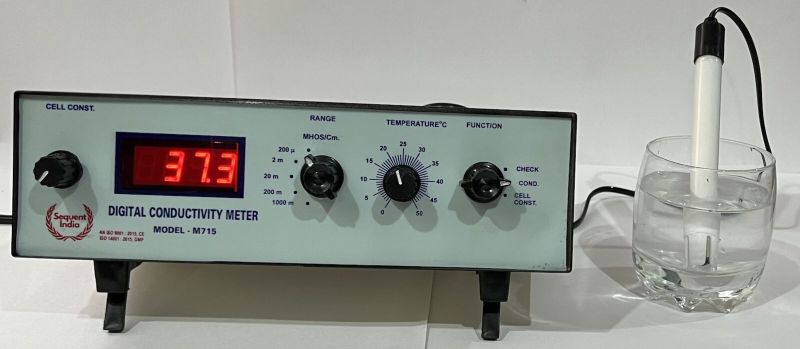 Digital Conductivity Meter, Power : 220+10% 50 Hz