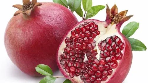 Red Organic Fresh Pomegranate, for Human Consumption, Shelf Life : 7 Days