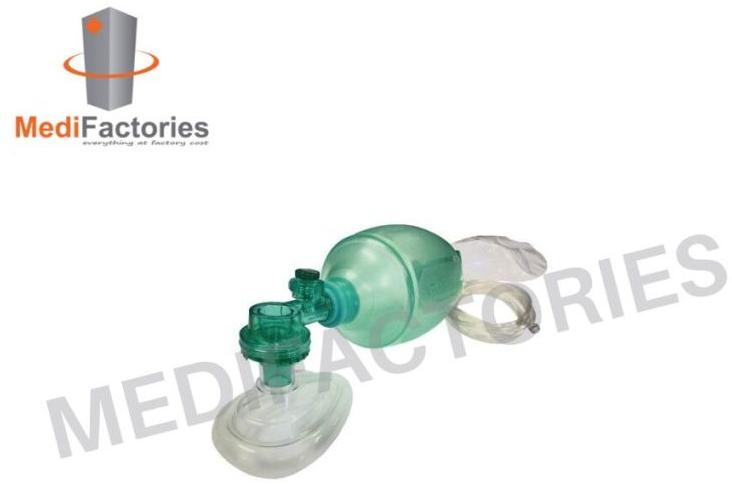 Adult Double Chamber Reusable Resuscitators, For Manual Resuscitation, Packaging Type : Box, Carton