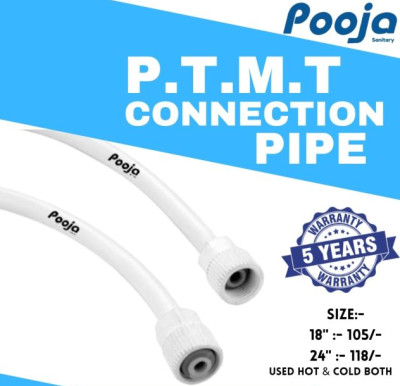 White Poojq Round pvc connection pipes, for Plumbing, Size : 18inch 24 inch