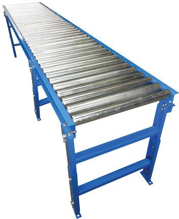 220V Mild Steel Electric Polished Roller Conveyor, for Industrial