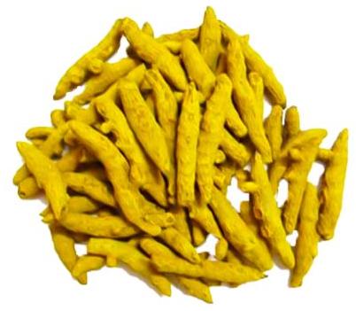 Raw Natural Mini Salem Turmeric Finger, For Spices, Cooking, Grade Standard : Food Grade